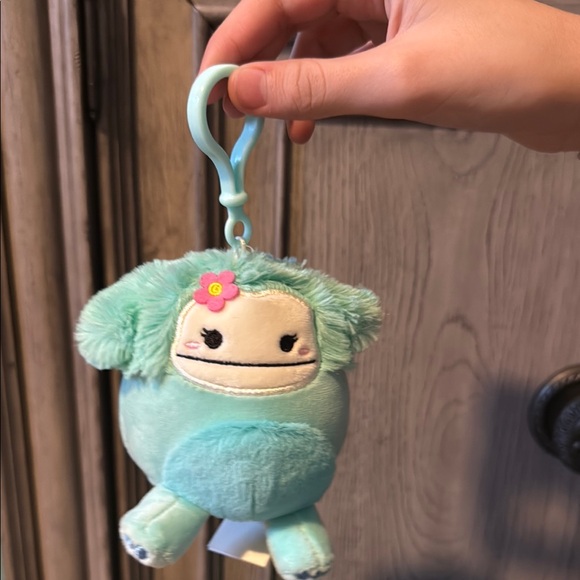 Squishmallows Other - Plush Pet Toy with Clip - Blue